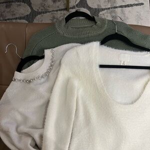 Set of 3 H&M sweaters